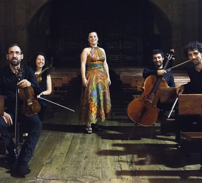 Itsas Soinua 2018 (Lekeitio): Naroa Intxausti (soprano) y Cuarteto de Cuerda BilbaoSinfonietta © Oihane Marcos